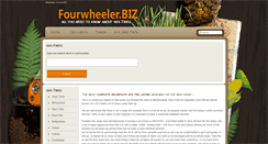 Desktop Screenshot of fourwheeler.biz