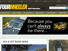 Tablet Screenshot of forums.fourwheeler.com